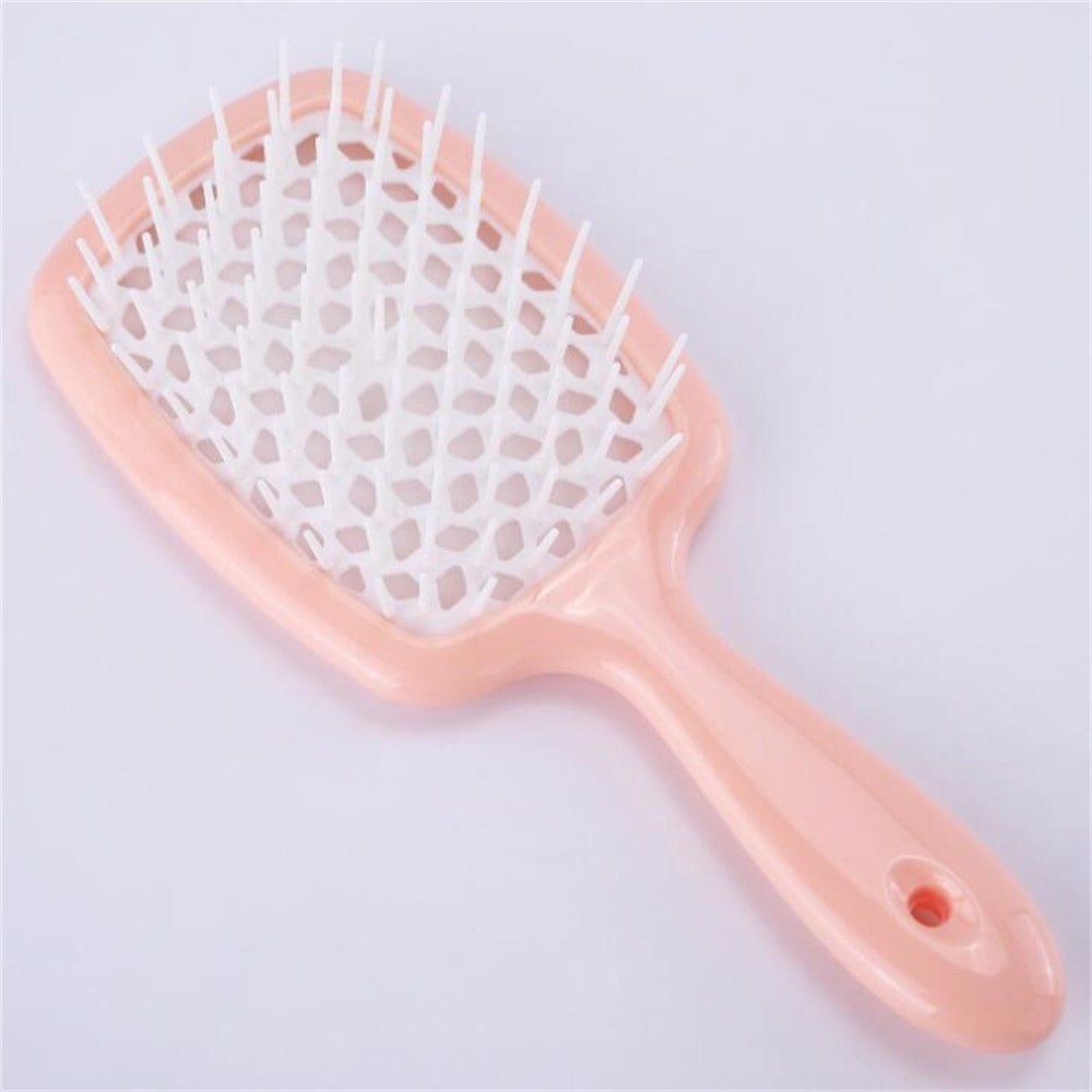 Detangling Hair Brush for Wet & Curly Hair – Massage Hollow Comb - Adistore