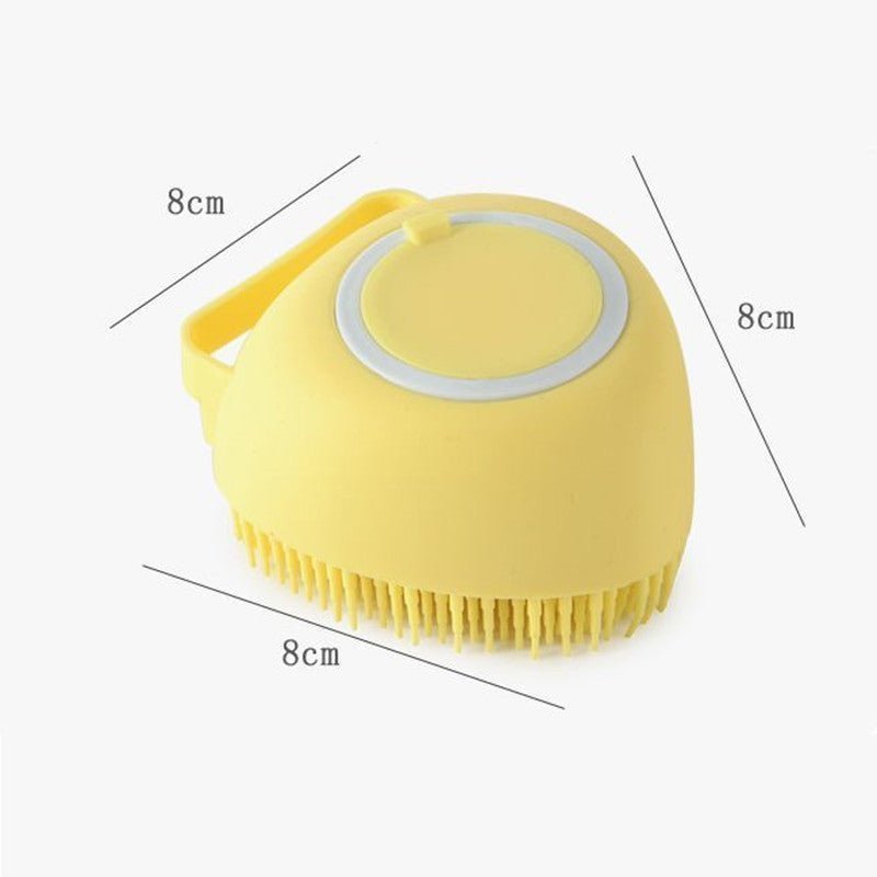 Pet Bathing Brush – Soft Silicone Shower & Massage Tool for Dogs & Cats - Adistore