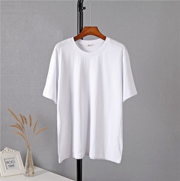 Hirsionsan Women’s Cotton Oversized T-Shirt – Loose Short Sleeve Tee - Adistore