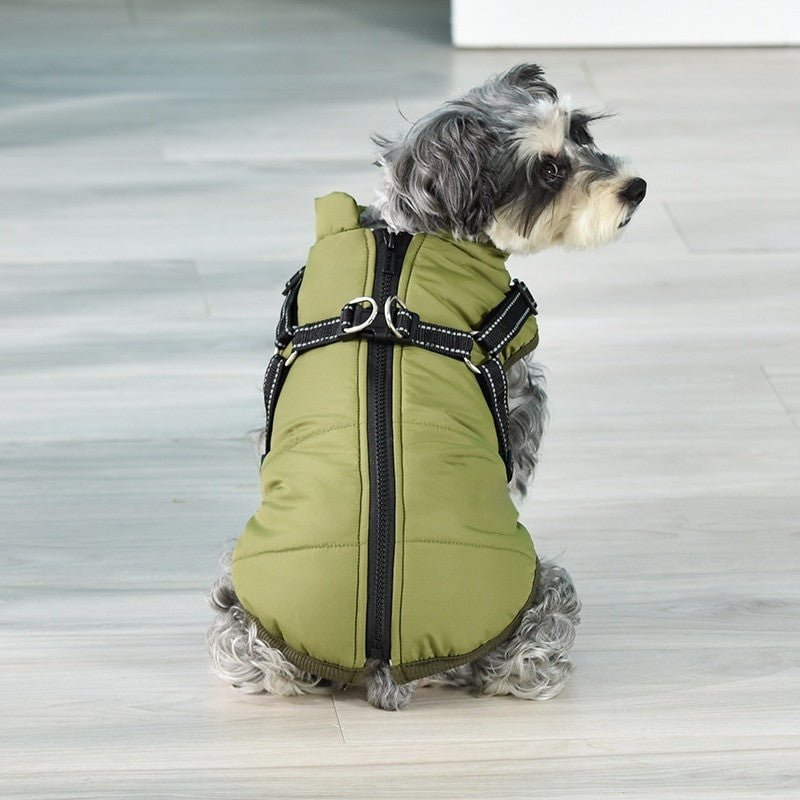Dog Clothes Winter Jacket – Thick Waterproof Warm Coat for Dogs - Adistore