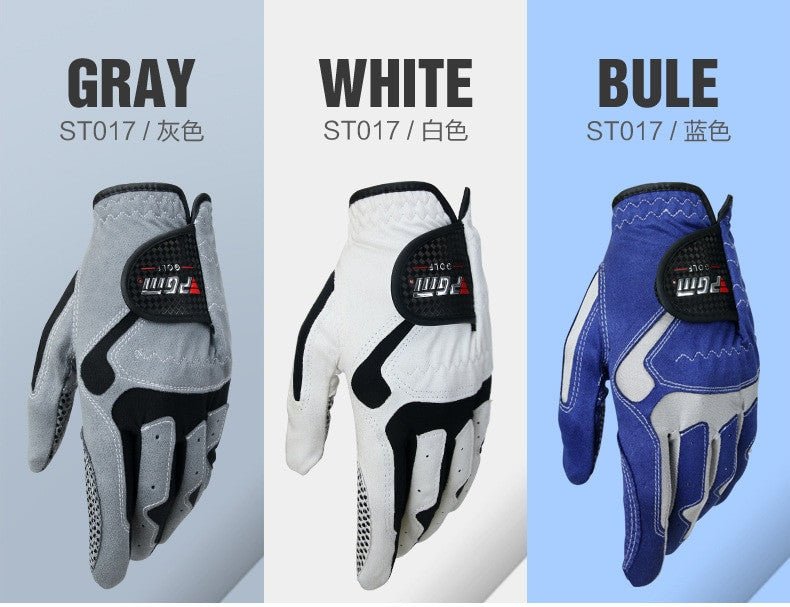 PGM Professional Golf Gloves, Microfiber Cloth Fabric, Breathable, Non-Slip.