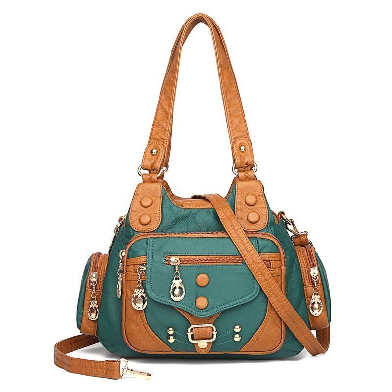 Designer Soft Leather Women’s Messenger Bag – Stylish Handbags - Adistore