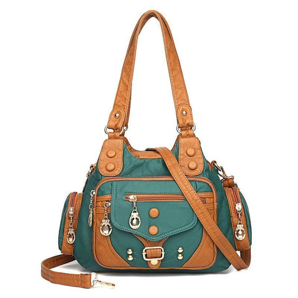 Designer Soft Leather Women’s Messenger Bag – Stylish Handbags - Adistore