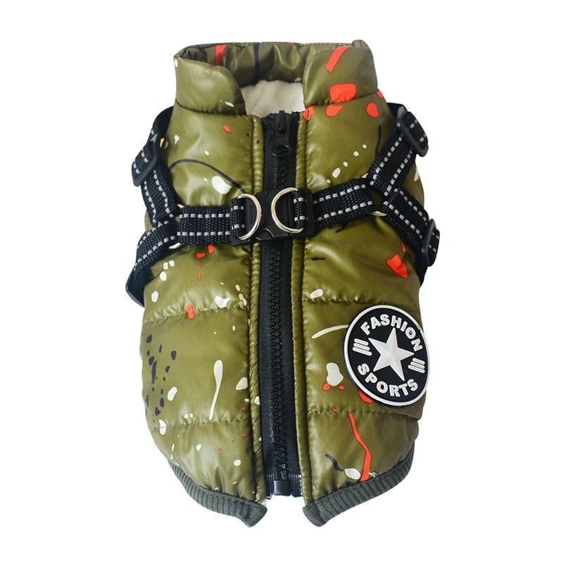 Dog Clothes Winter Jacket – Thick Waterproof Warm Coat for Dogs - Adistore
