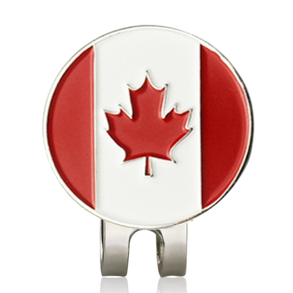 Golf Ball Mark & Magnetic Hat Clip – Alloy Golf Marker Set - Adistore