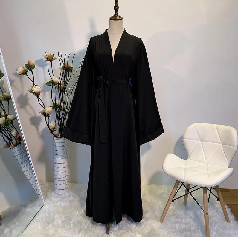 Kaftan Abaya Dubai Kimono – Long Muslim Hijab Dress for Women - Adistore