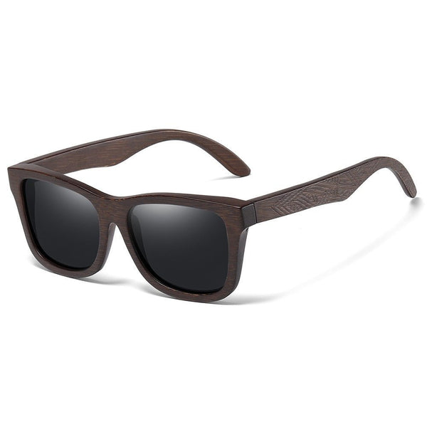 GM Handmade Bamboo Polarised Sunglasses – Natural Wood Shades - Adistore