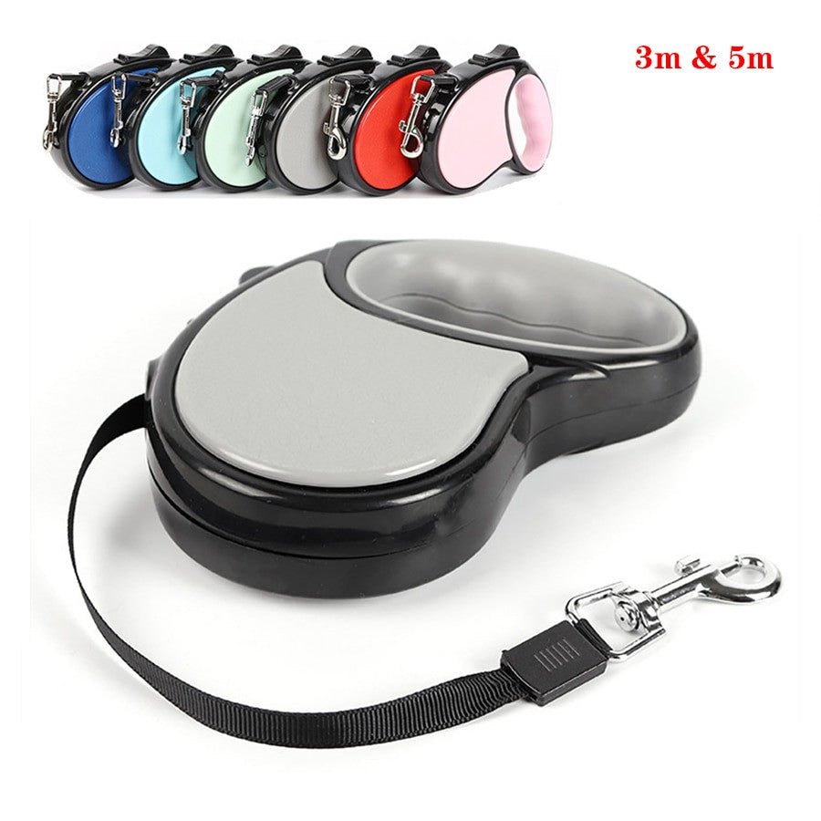 ROJECO Retractable Dog Leash – 3M/5M Extendable Outdoor Rope - Adistore