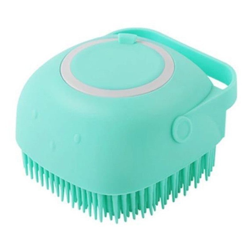 Pet Bathing Brush – Soft Silicone Shower & Massage Tool for Dogs & Cats - Adistore