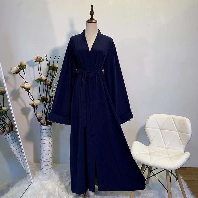 Kaftan Abaya Dubai Kimono – Long Muslim Hijab Dress for Women - Adistore