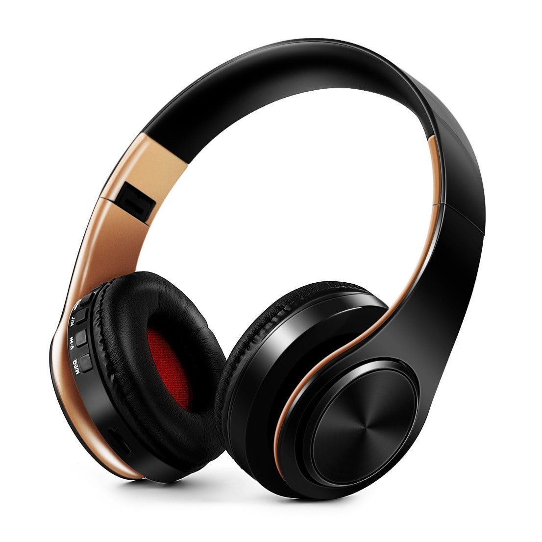 HIFI Stereo Bluetooth Headphone with Mic for mobile devices like Xiaomi, iPhone, Samsung, and tablets.