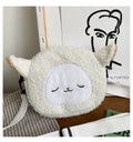 Kawaii Japanese Plush Crossbody Bag – Cartoon Shoulder Bag for Women - Adistore