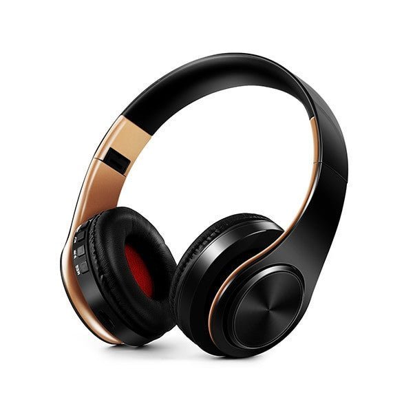 HiFi Stereo Bluetooth Headphones with Mic – Wireless for All Devices - Adistore