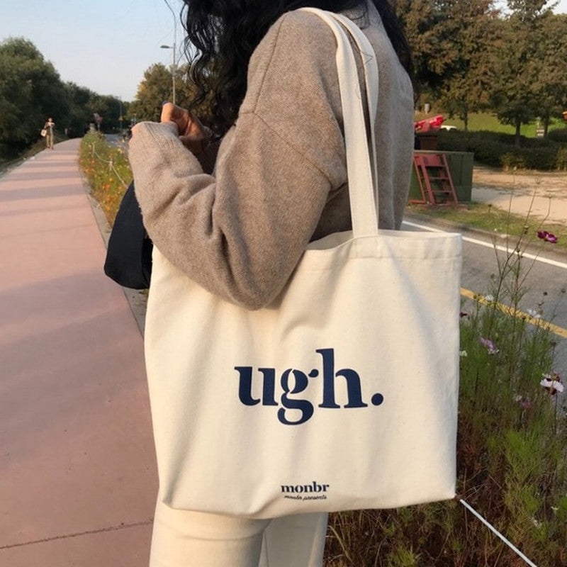 Casual Large Capacity Canvas Shoulder Tote Bag for Women - Adistore