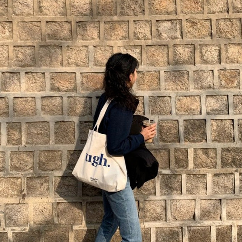Casual Large Capacity Canvas Shoulder Tote Bag for Women - Adistore