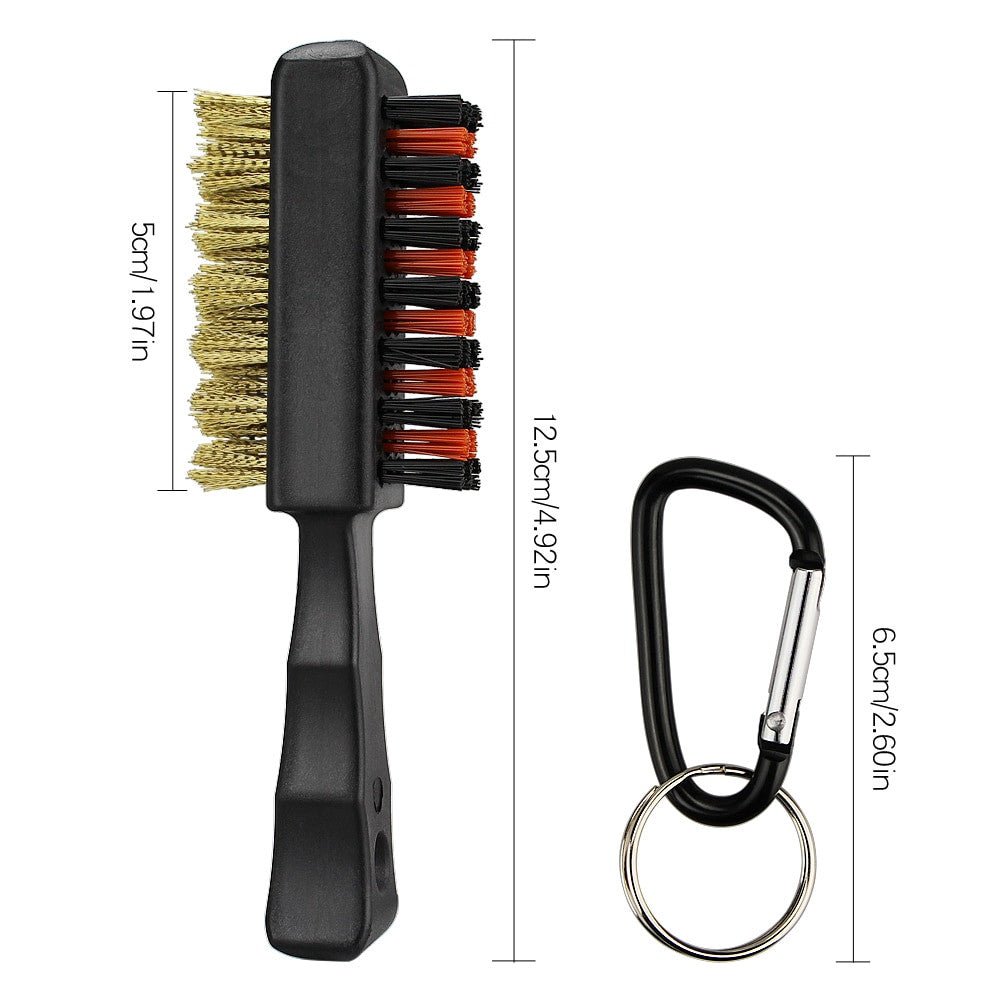 GVOVLVF Golf Club Brush Groove Cleaner Dual Sided.