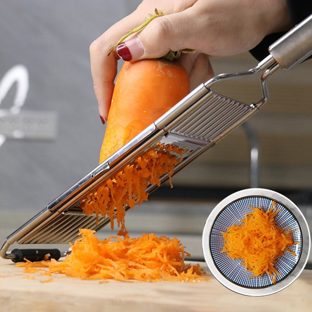 Stainless Steel multi-purpose Vegetable and Fruit Slicer Grater Cutter Shredder.