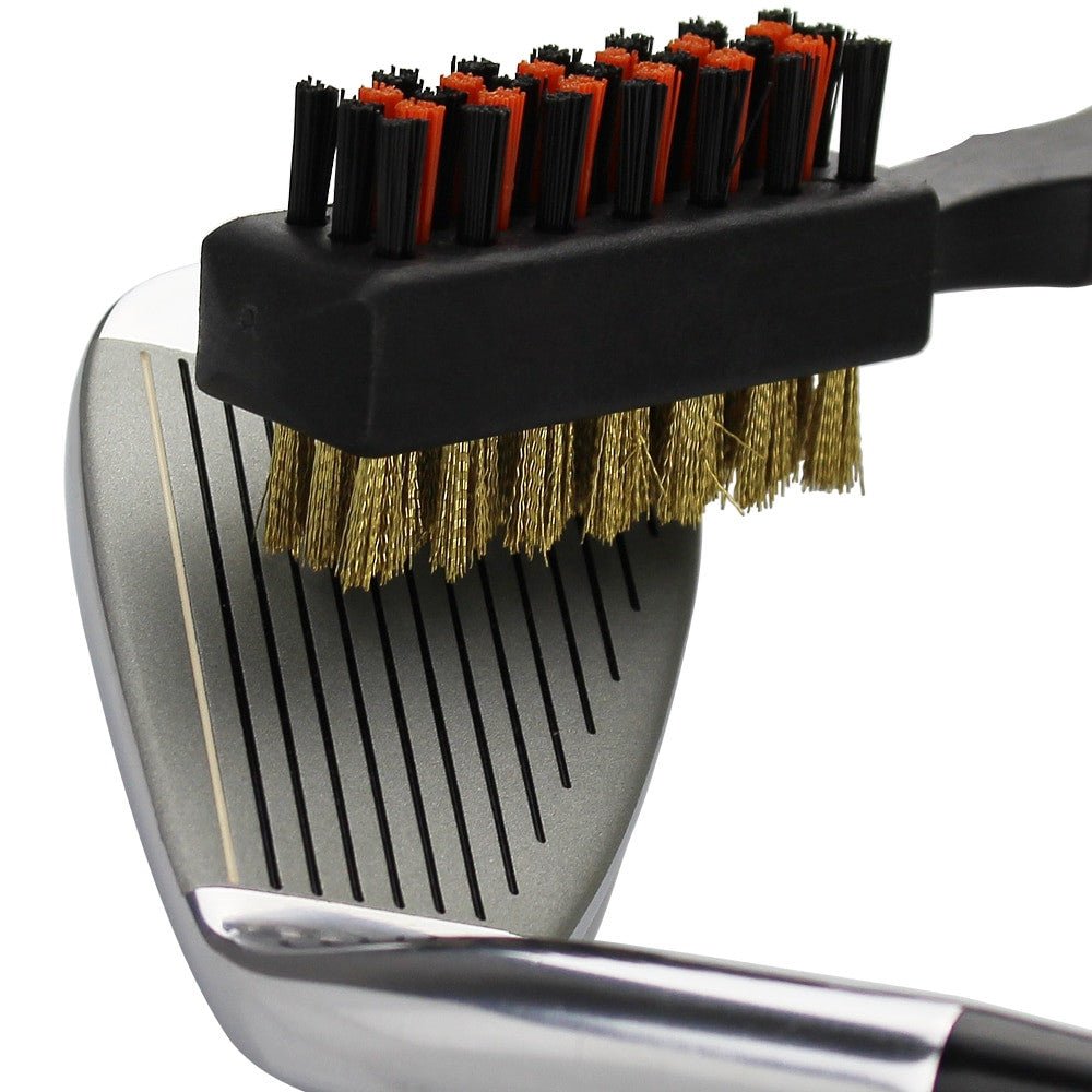 GVOVLVF Golf Club Brush Groove Cleaner Dual Sided.