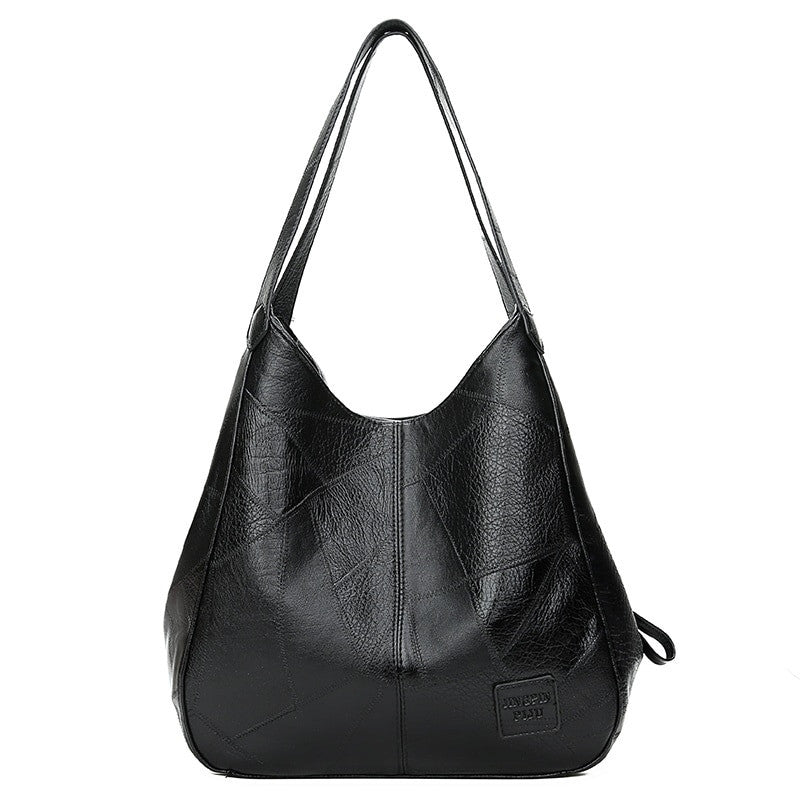 Vintage PU Leather Boston Small Handbag – Crossbody Travel Purse - Adistore