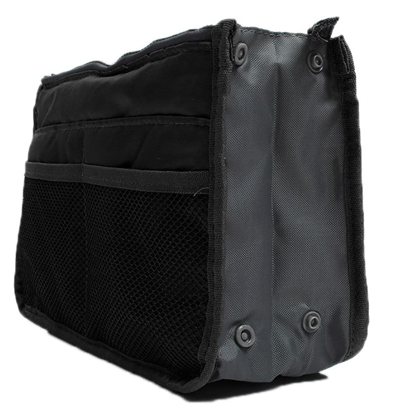 Women’s Nylon Makeup Organiser Tote – Travel Insert Handbag Purse - Adistore