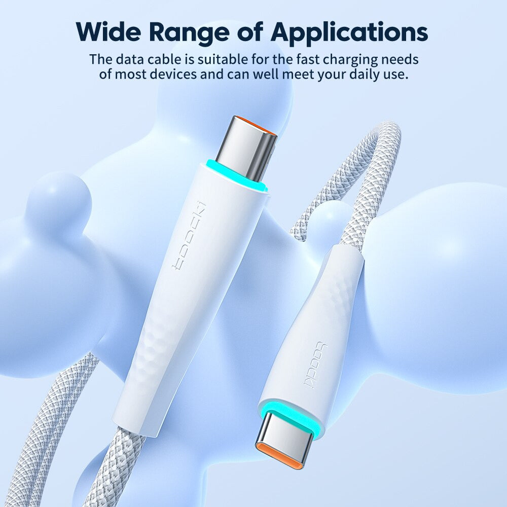 Toocki 240W Type C to Type C Cable PD3.1 Fast  Charger USBC Cable