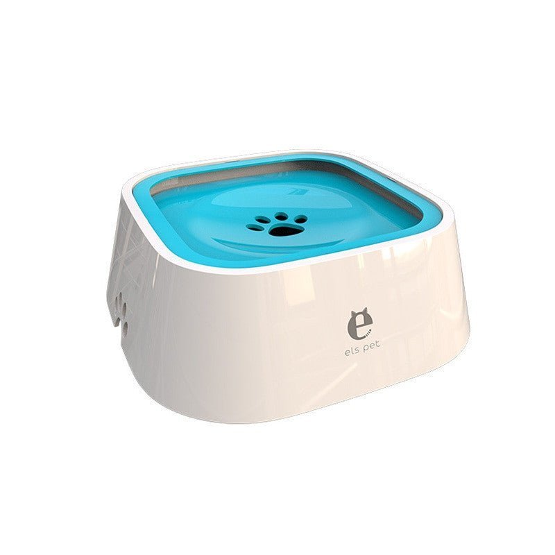 Dog & Cat Anti-Overflow Plastic Water Bowl – Spill-Proof Pet Feeder - Adistore