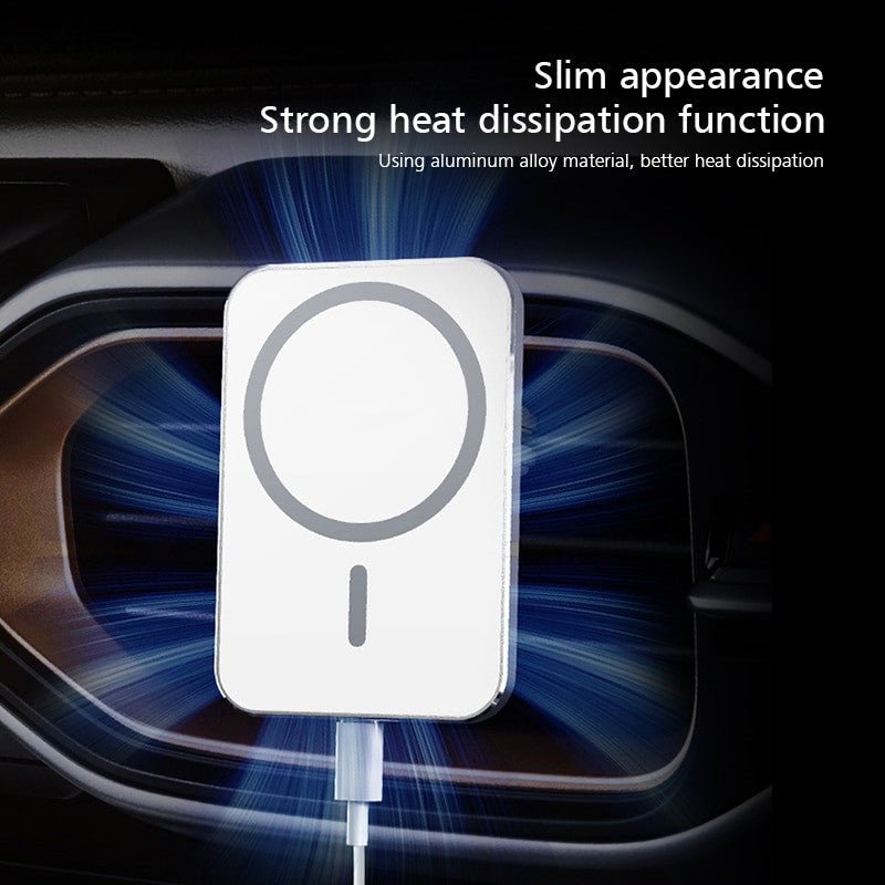 15W Magnetic Wireless Car Charger Mount – Fast Charging for iPhone 12 - Adistore