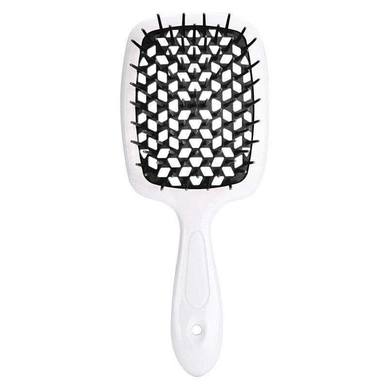 Detangling Hair Brush for Wet & Curly Hair – Massage Hollow Comb - Adistore