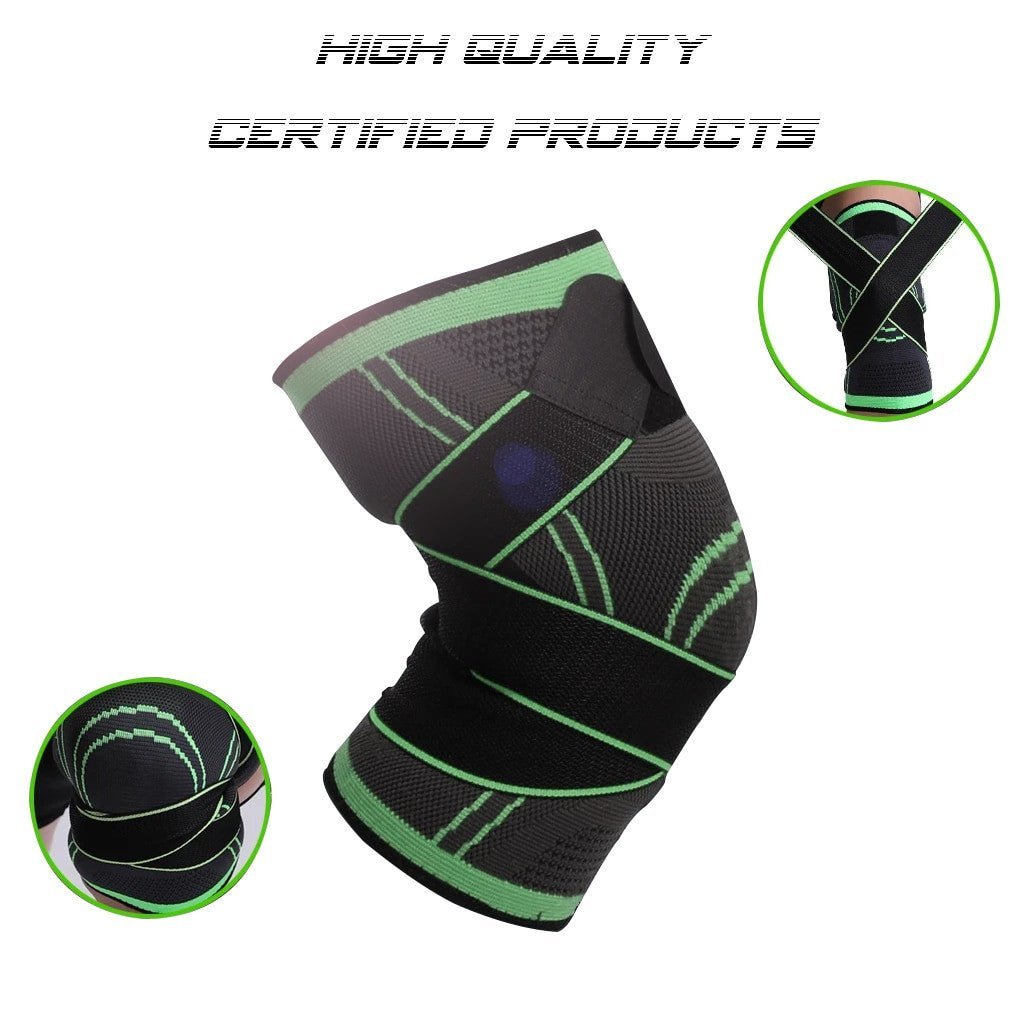 1 Piece Of multi-purpose Men Compression Knee Brace Elastic Support Pads.