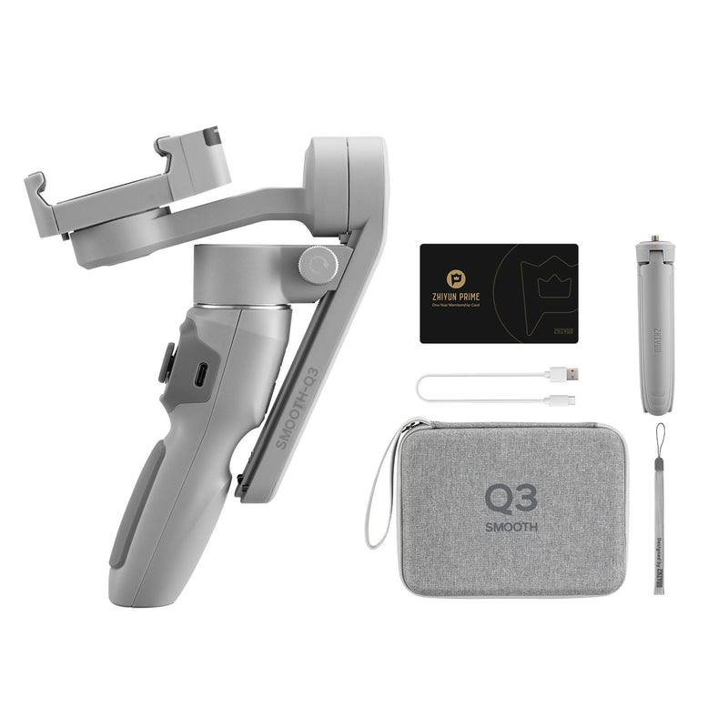 ZHIYUN SMOOTH Q3 Gimbal – Phone Stabilizer for iPhone & Android - Adistore