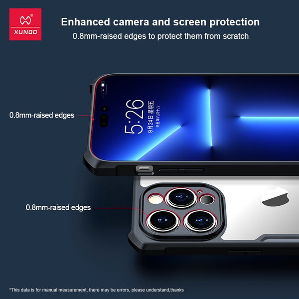 Xundd Magnetic Case for iPhone 14 ProMax, 13 & 12 Pro – Protective Cover - Adistore