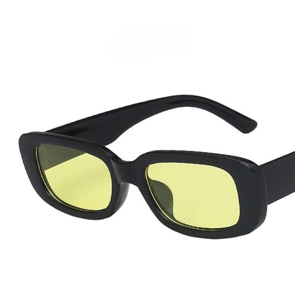 Small Rectangle Vintage Sunglasses – Women’s Oval Square Anti-Glare - Adistore