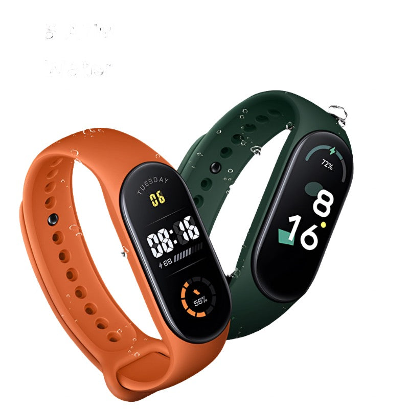 Original Xiaomi Band 7 - 1.62 AMOLED Smart Multifunctional and Waterproof Bracelet.