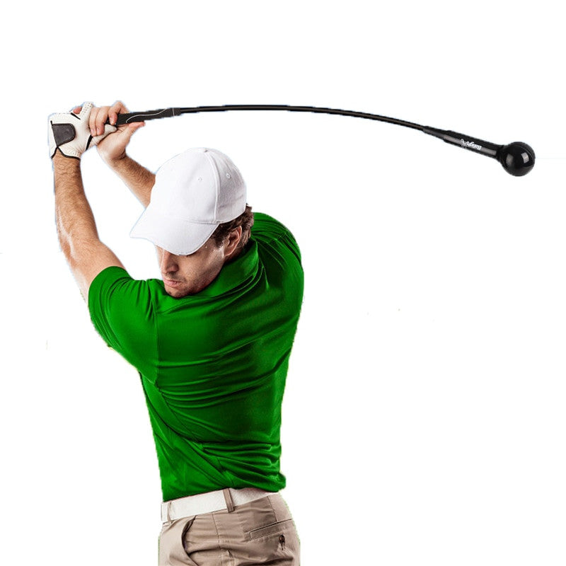 Flex Golf Swing Trainer, available in 40 and 48 inches. Ideal for strength and tempo training,