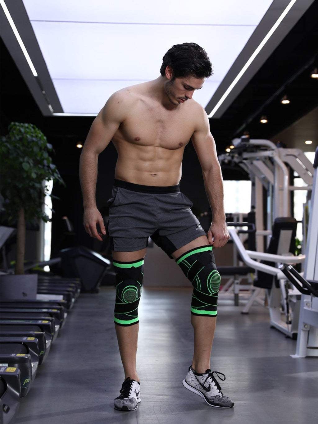Multi-Purpose Knee Brace for Men – Elastic Compression Joint Support - Adistore