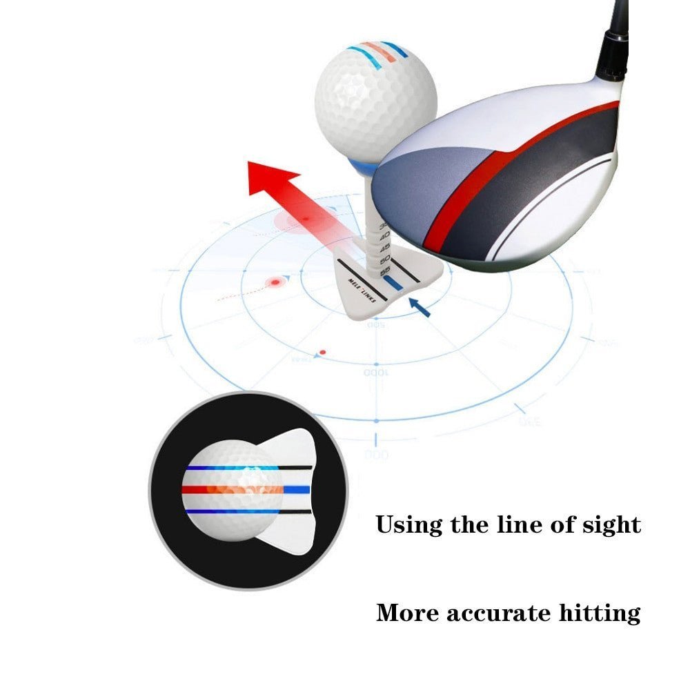 Golf Tees Plastic Golf Tee With Package Step Down Golf Ball Holder - Adistore