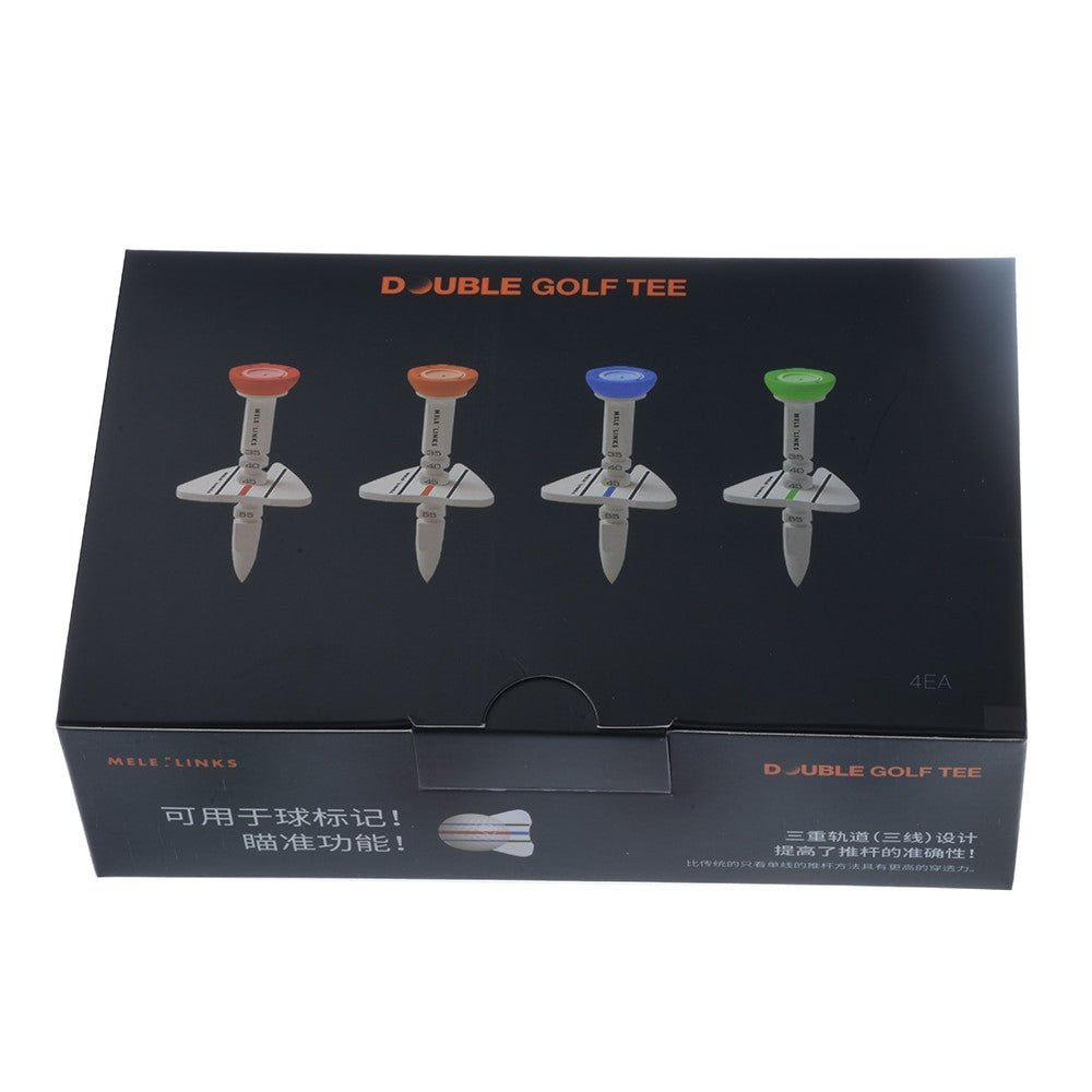 Golf Tees Plastic Golf Tee With Package Step Down Golf Ball Holder - Adistore