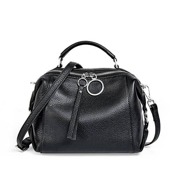 Zency Soft Genuine Leather Women’s Handbag – Tote & Crossbody Bag - Adistore