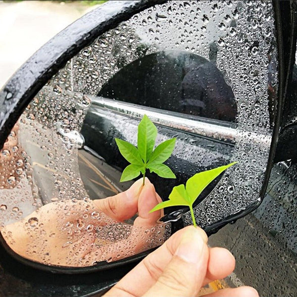 2Pcs Car Rearview Mirror Anti-Fog Waterproof Protective Film Stickers. - Adistore