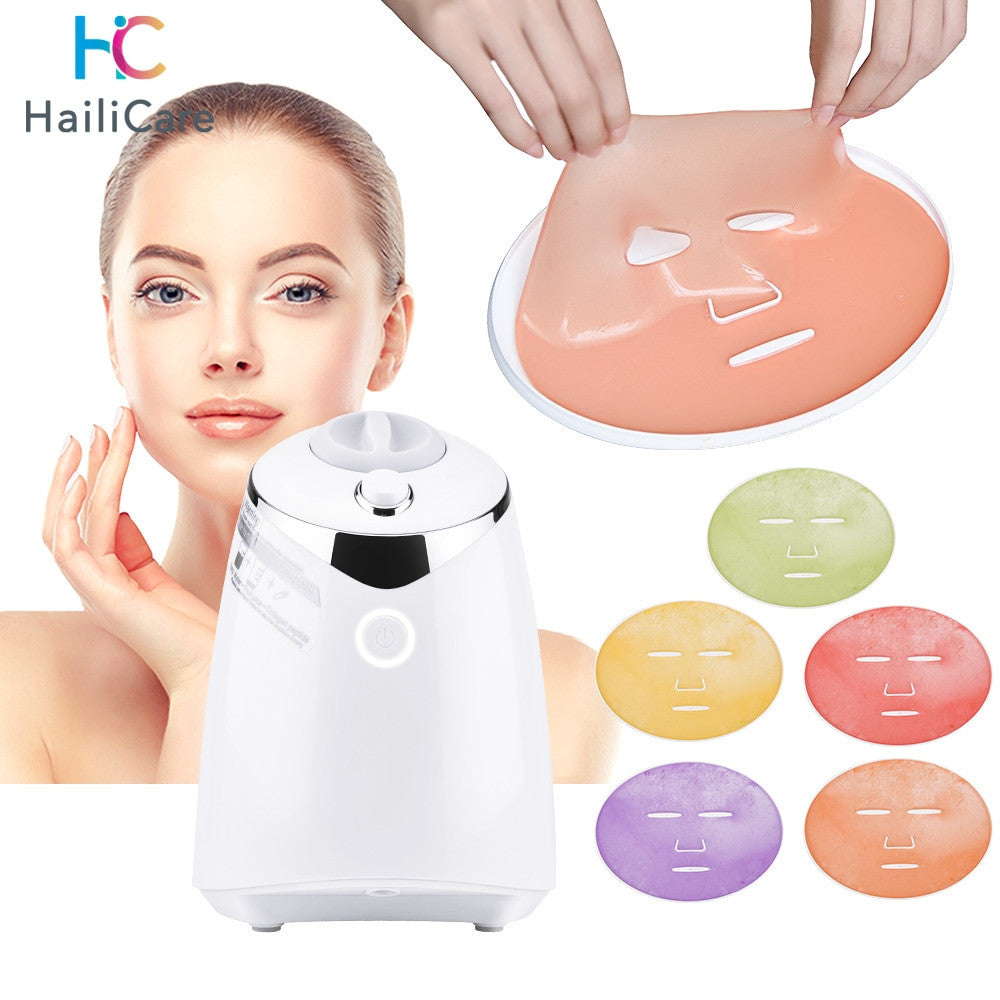 Discover the ultimate in skincare with the Electrical Automatic Fruit/Vegetable Milk Mask Machine. This innovative device, complete with 32pcs collagen tablets, allows you to create personalized masks for a spa-like experience at home, promoting healthy and radiant skin.