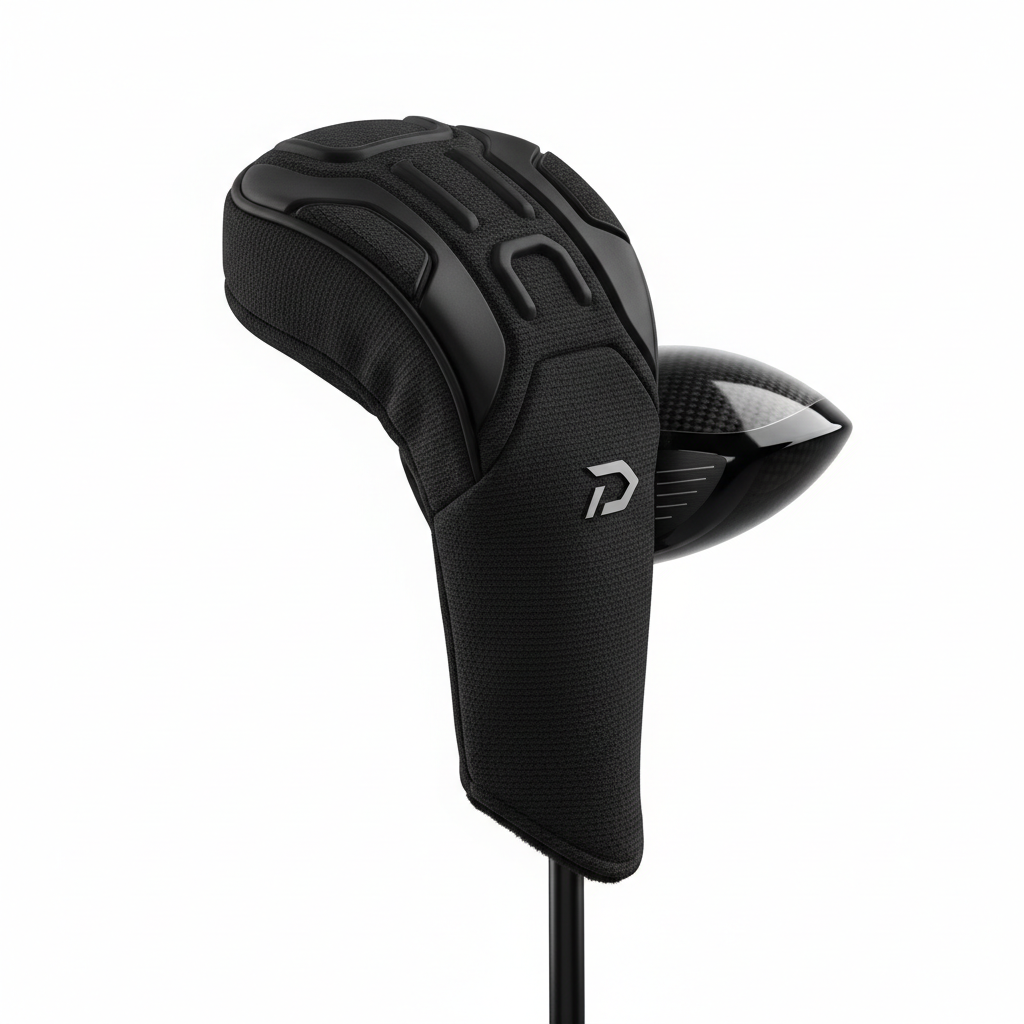 Golf Club Head Covers UK — PU Leather Driver & Fairway Wood Protectors