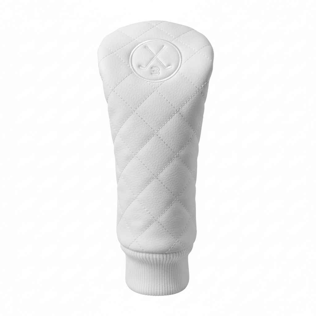Golf Club Head Covers UK — PU Leather Driver & Fairway Wood Protectors