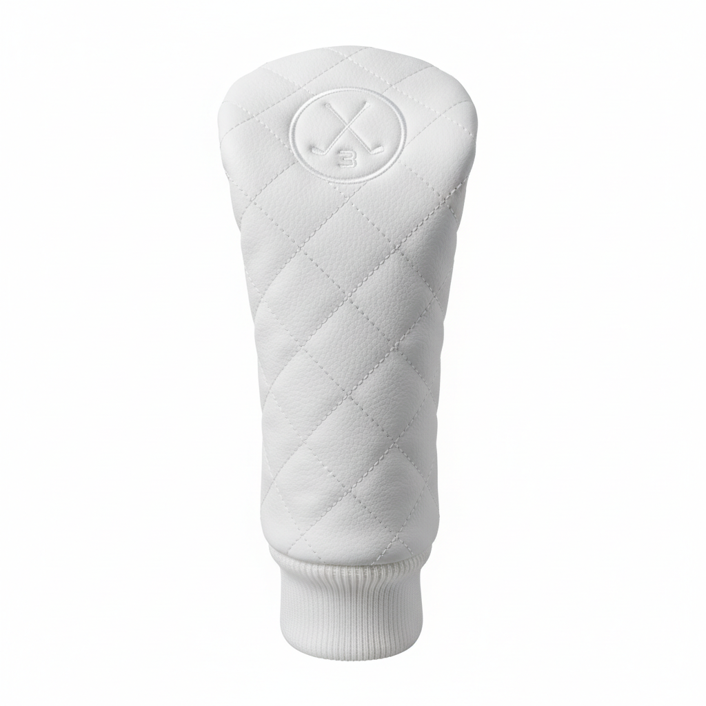 Golf Club Head Covers UK — PU Leather Driver & Fairway Wood Protectors